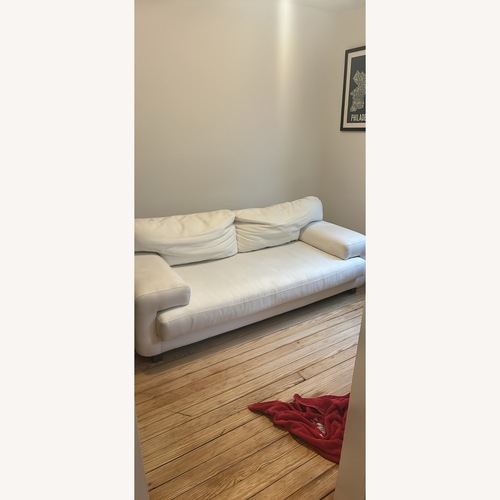 Used Urban Outfitters Ines White 3+ Seater Sofa for sale on AptDeco