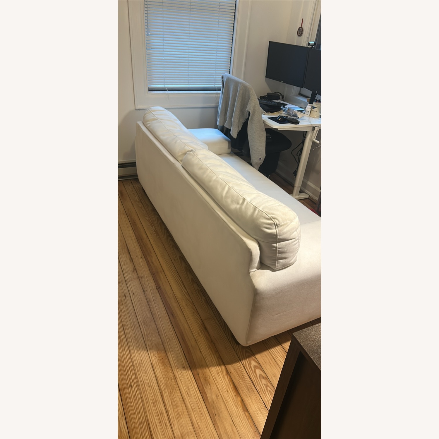 Urban Outfitters Ines White 3+ Seater Sofa - image-2