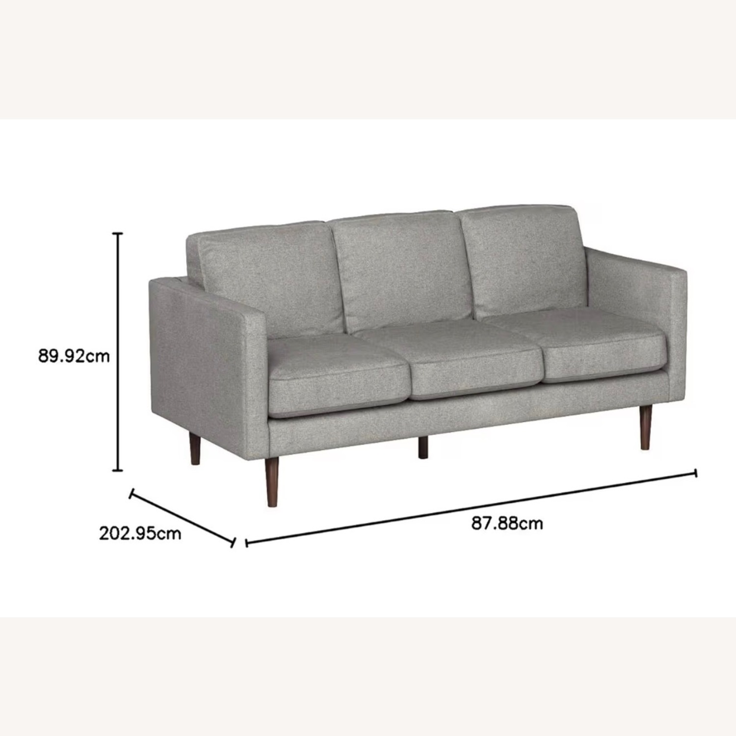 Amazon Rivet Revolve Modern Upholstered Sofa Couch - image-6