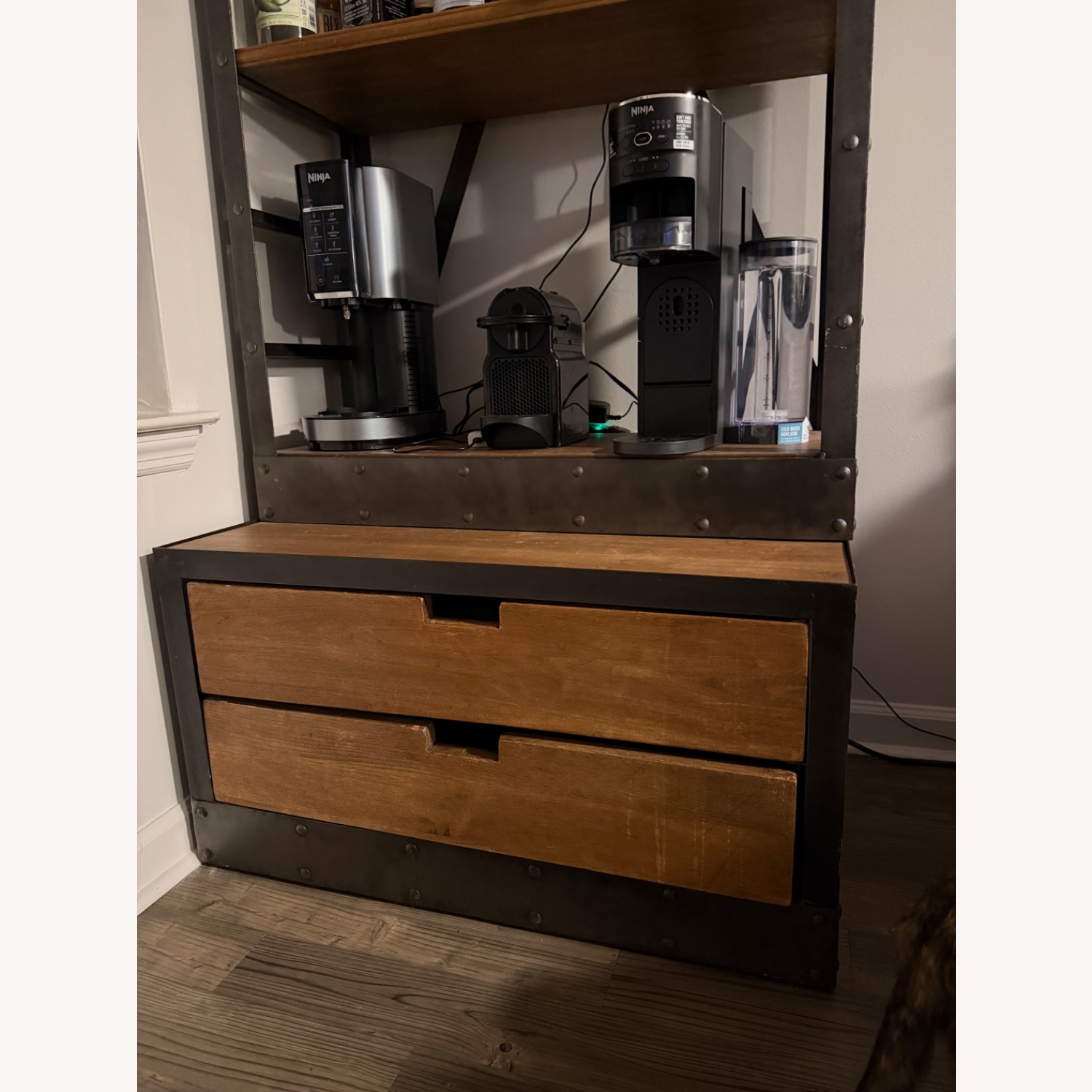 Restoration Hardware 1950s Dutch Shipyard Shelf - image-4