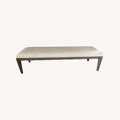 Used Restoration Hardware Upholstered Bench ‚ Modern for sale on AptDeco