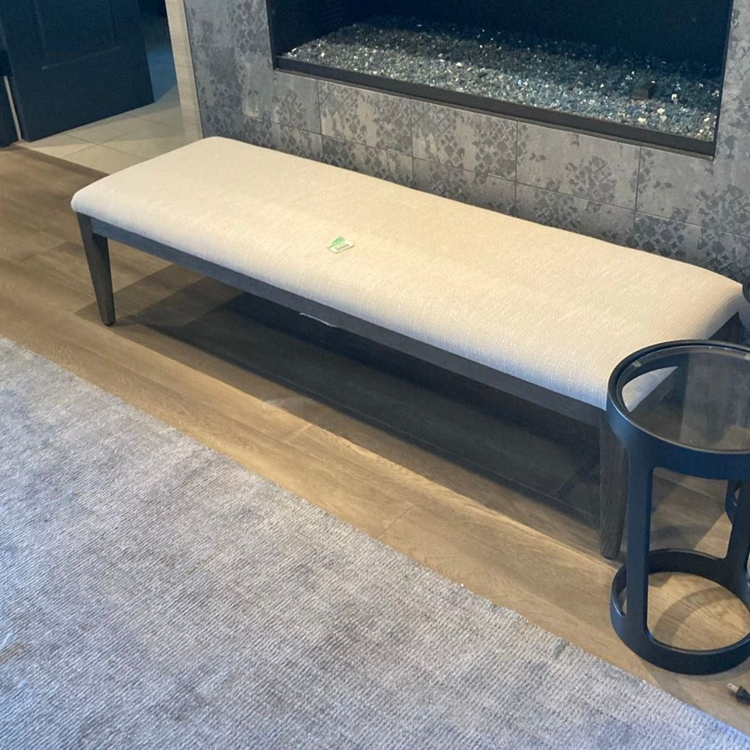 Restoration Hardware Upholstered Bench ‚ Modern - image-3