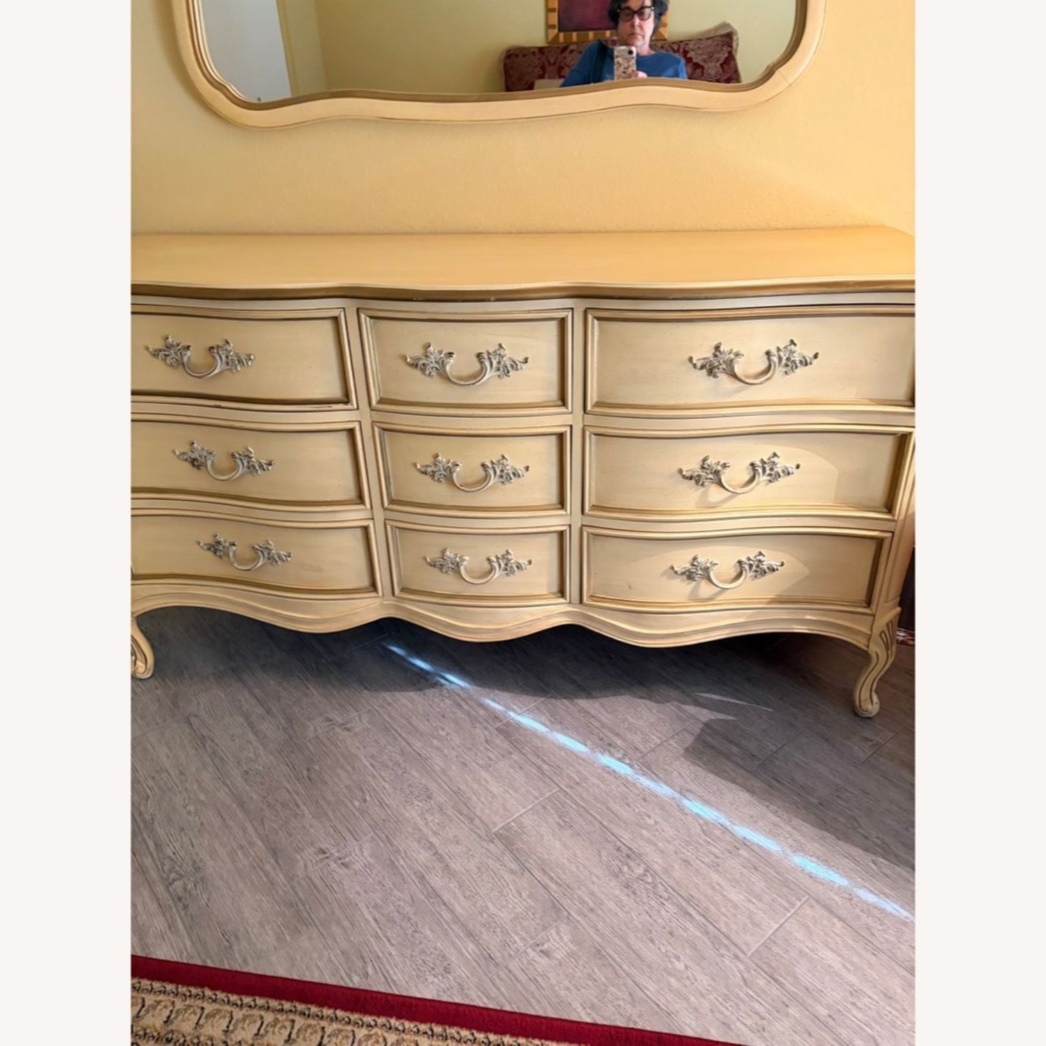 Dixie French Provincial Style 9-Drawer Dresser - image-1