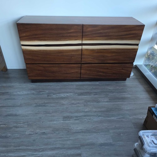 Used Coaster Bali 6-Drawer Dresser - Modern Solid Wood  for sale on AptDeco