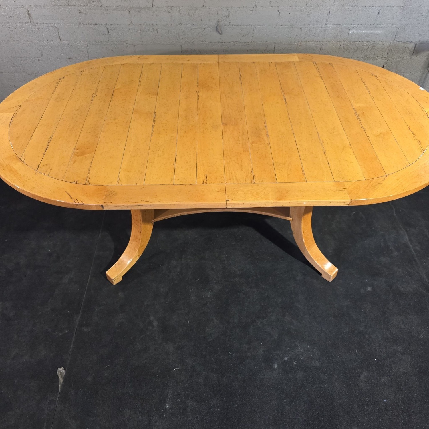 Bausman & Company Solid Wood Oval Dining Table - image-3