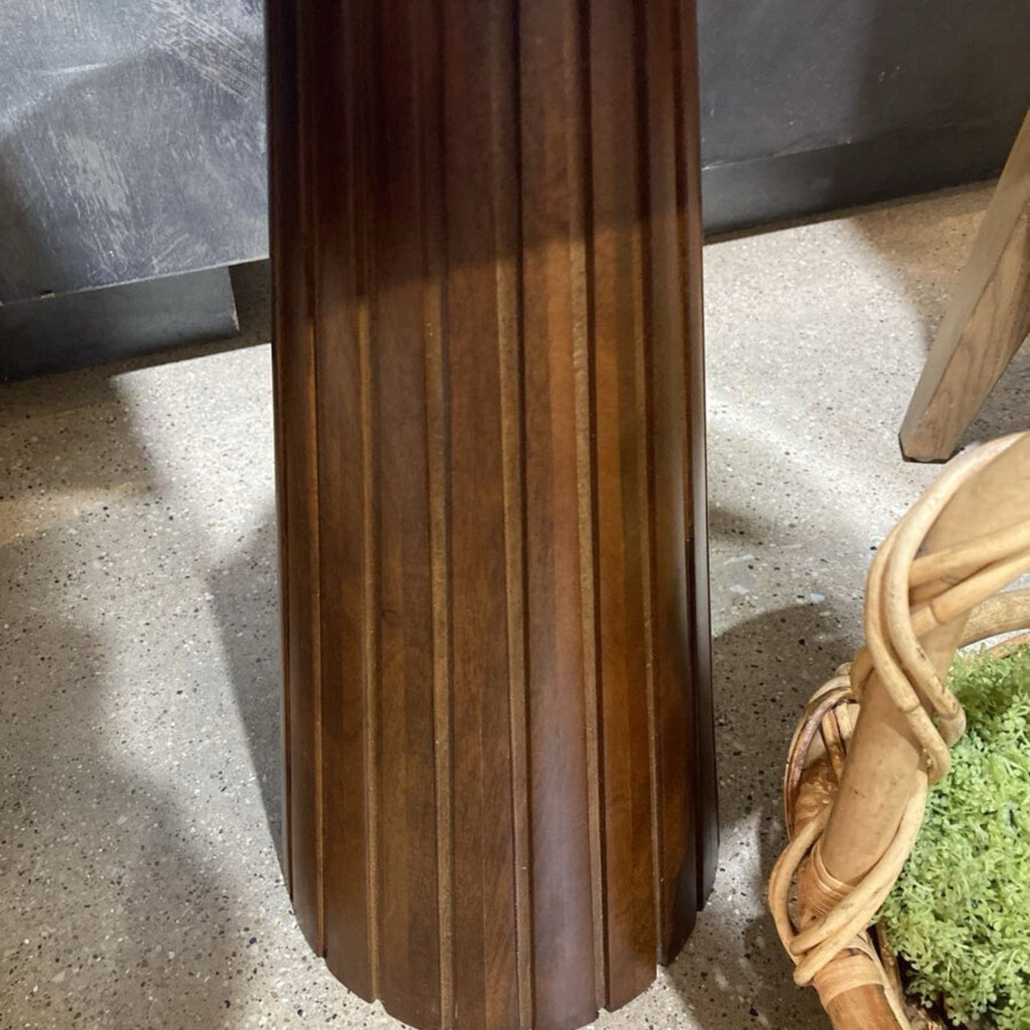 Dara Marble & Wood Side Table - image-4