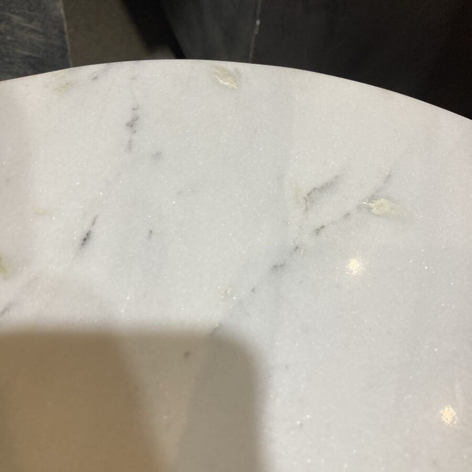 Dara Marble & Wood Side Table - image-5