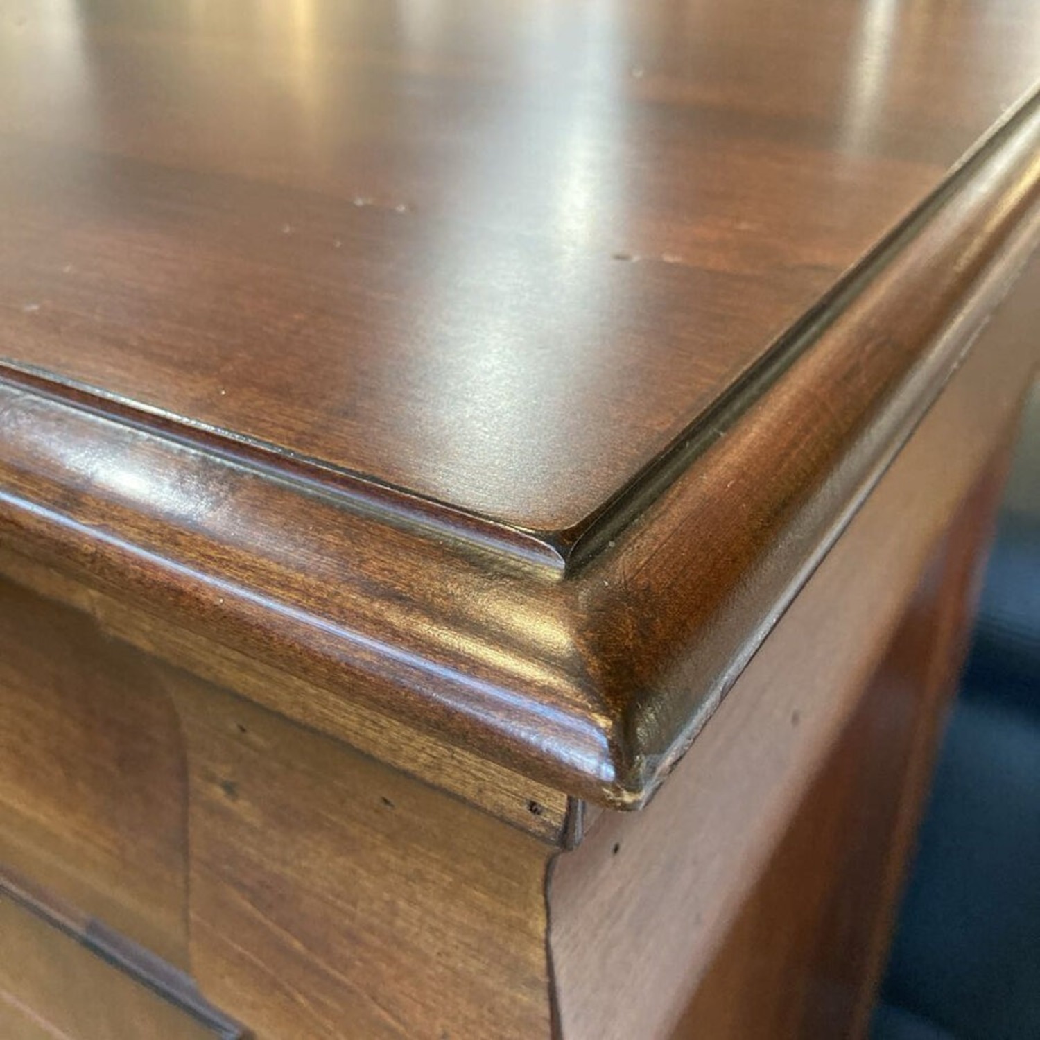 Ethan Allen Lower Cabinet W 3-Drawers Buffet - image-10