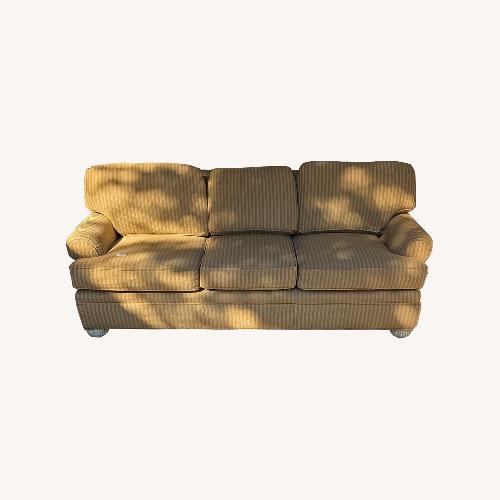 Used Pearson Striped Sleeper Sofa ‚Comfortable  for sale on AptDeco