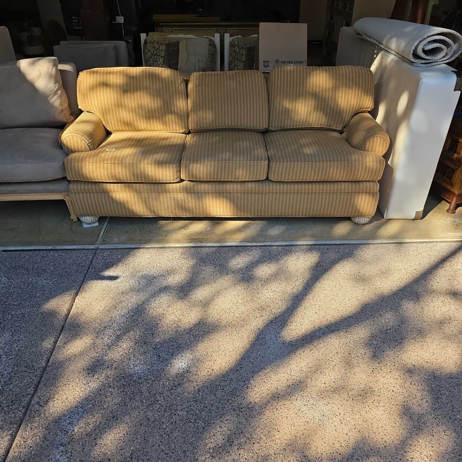 Pearson Striped Sleeper Sofa ‚Comfortable - image-3