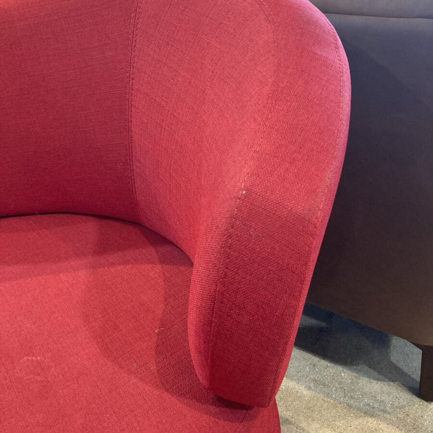 Modern Fabric Swivel Lounge Chair - image-5