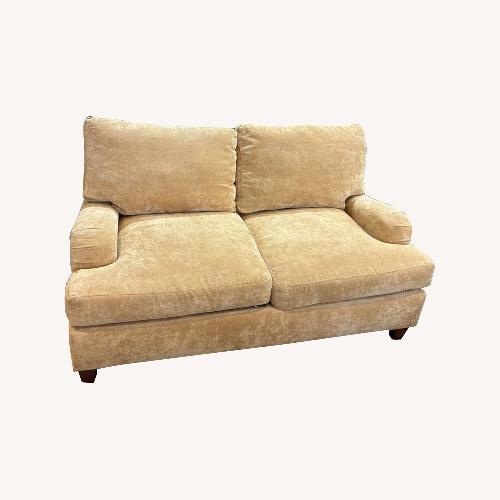 Used Ellis Home Furnishings Chenille Loveseat for sale on AptDeco