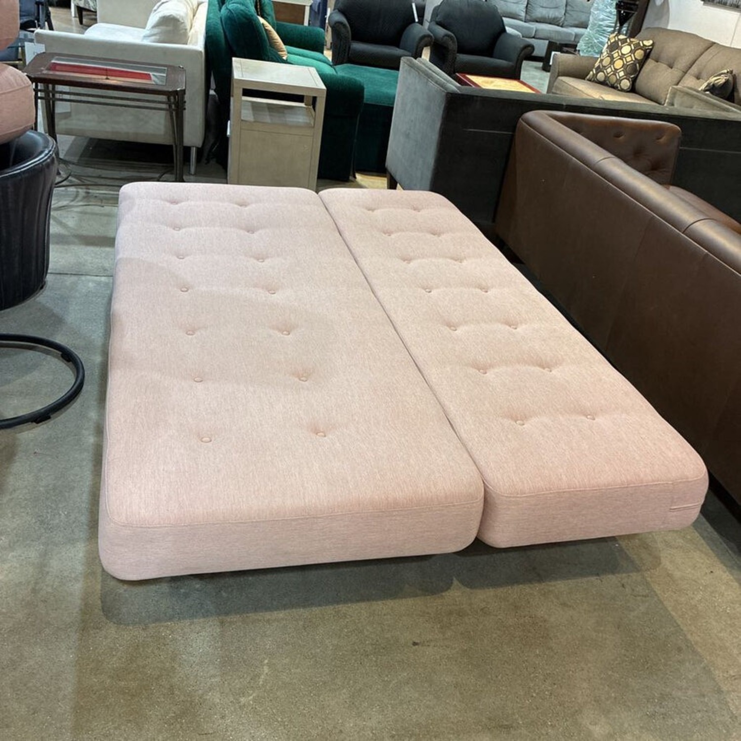 Room & Board Armless Convertible Sleeper Sofa - image-4