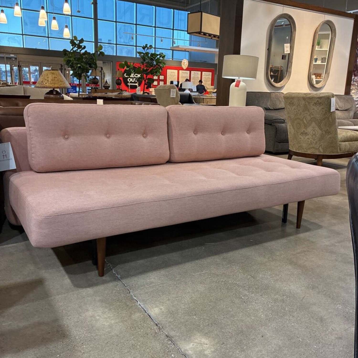 Room & Board Armless Convertible Sleeper Sofa - image-1