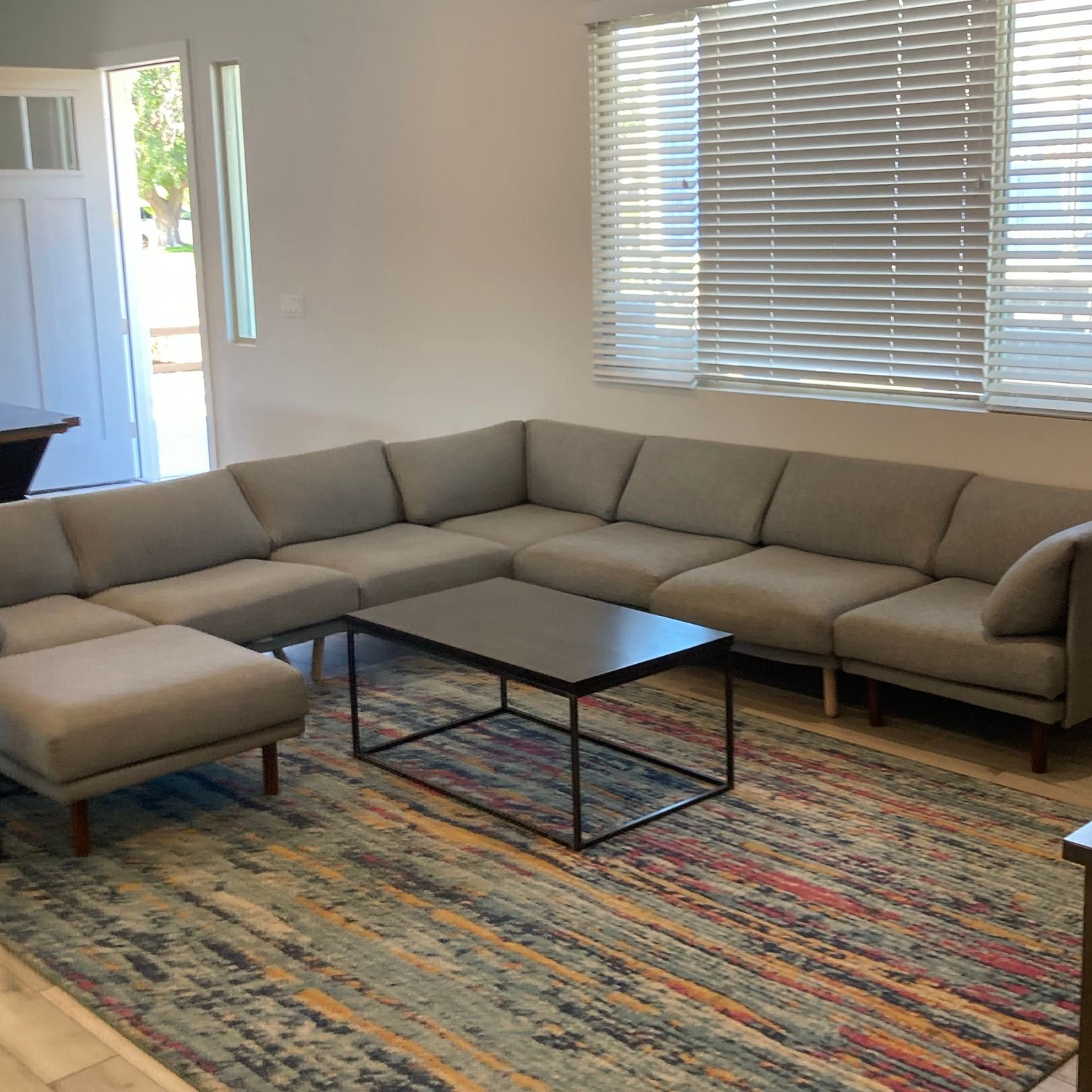 Burrow Sectional Sofa - Spacious Modern L-Shape - image-2