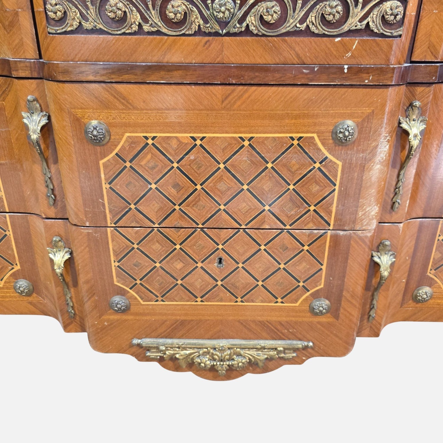 Antique Sideboard with Marble Top	 - image-4