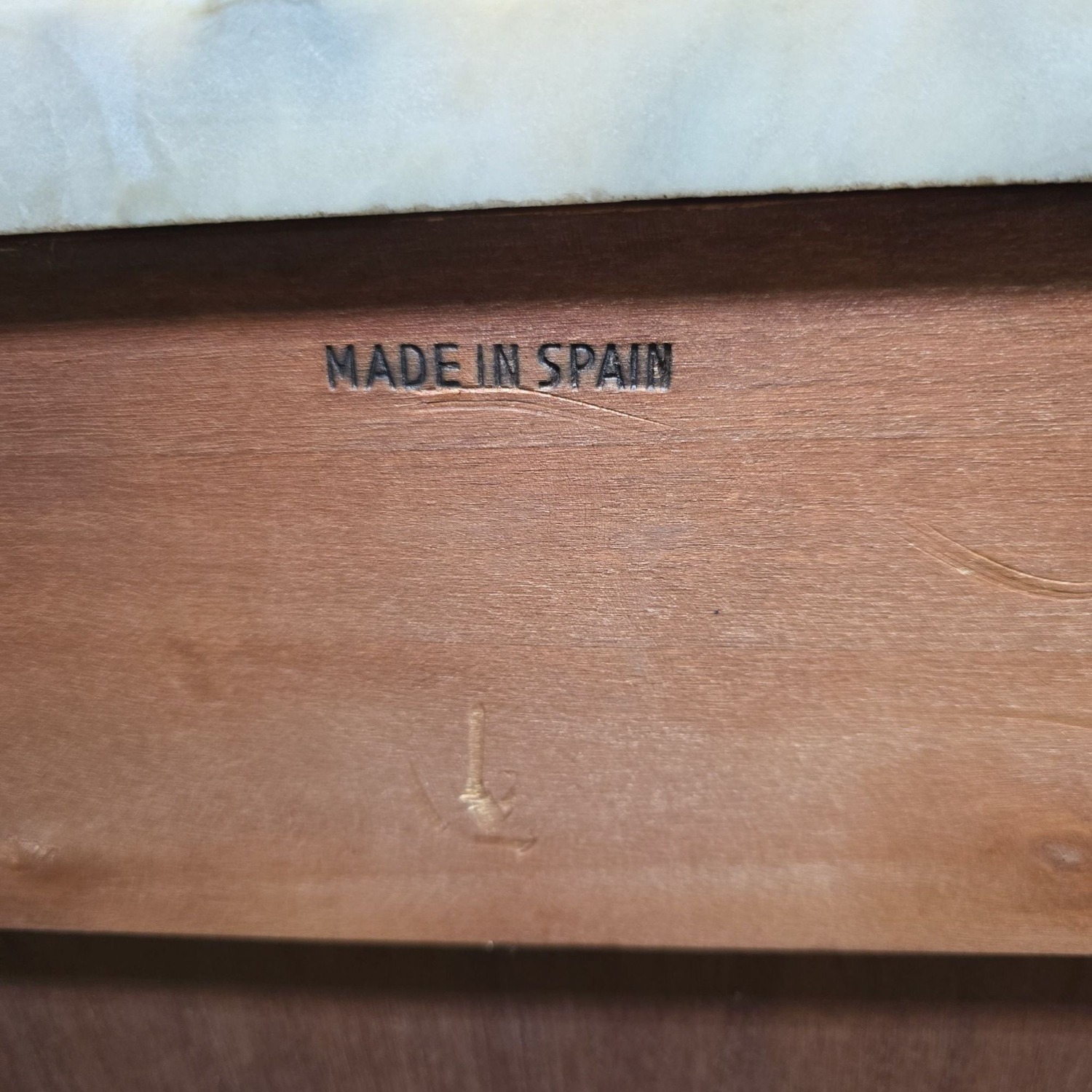 Antique Sideboard with Marble Top	 - image-5