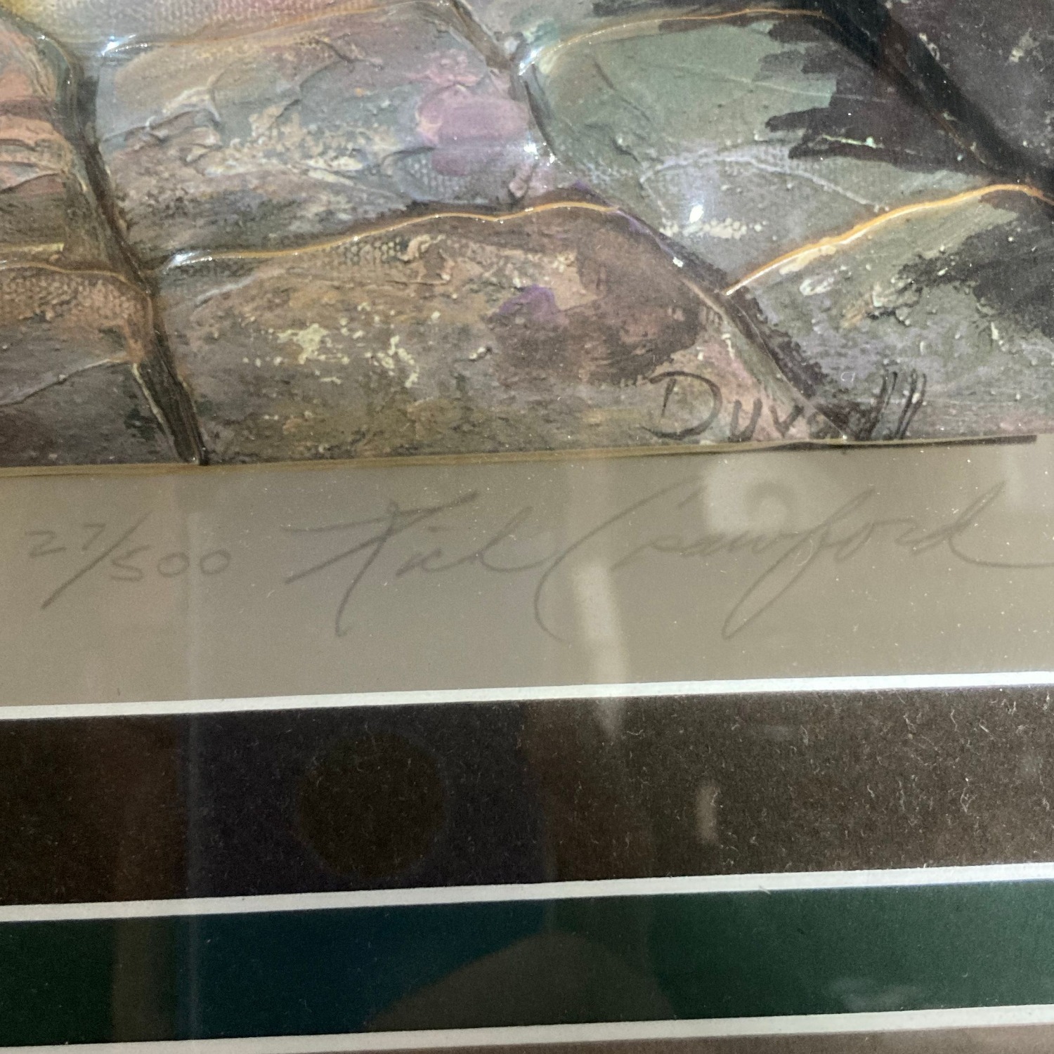 ""Cobbled Streets, St Remy"" Framed Artwork - image-4