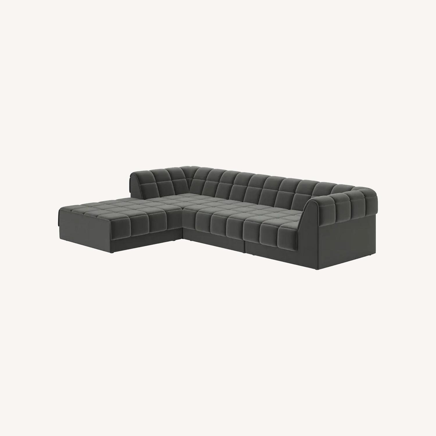 CB2 Pezzo 4-Piece Modular Sectional Sofa - image-0