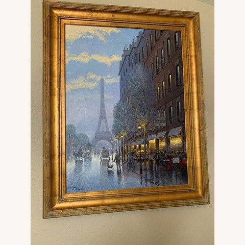 Used Framed Painting - Gregory Sievers Sights of Paris for sale on AptDeco