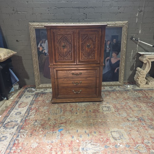 Used American of Martinsville Vintage Wood Storage for sale on AptDeco