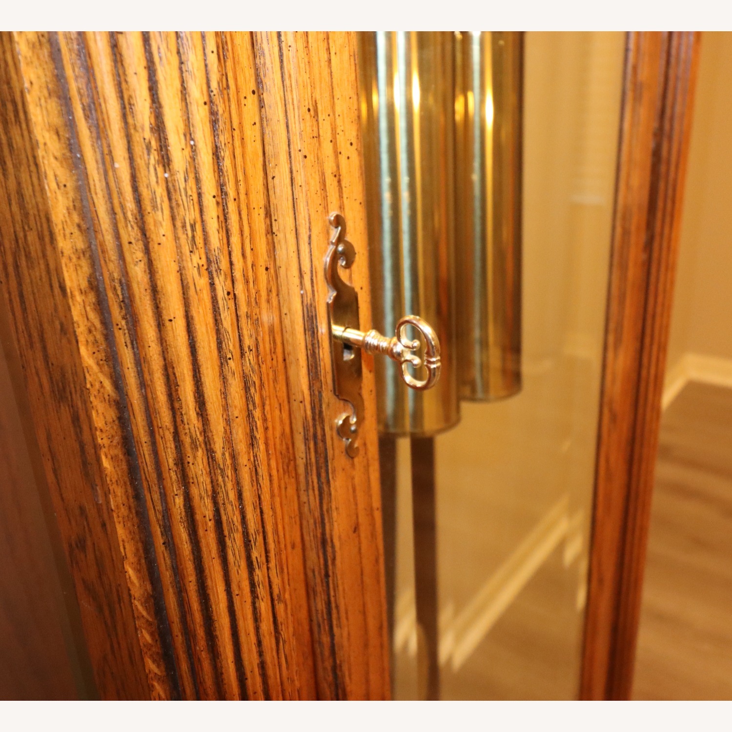 Howard Miller Oak Grandfather Clock - image-6