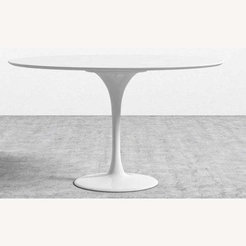 Used Rove Concepts Saarinen Table White Dining Table for sale on AptDeco