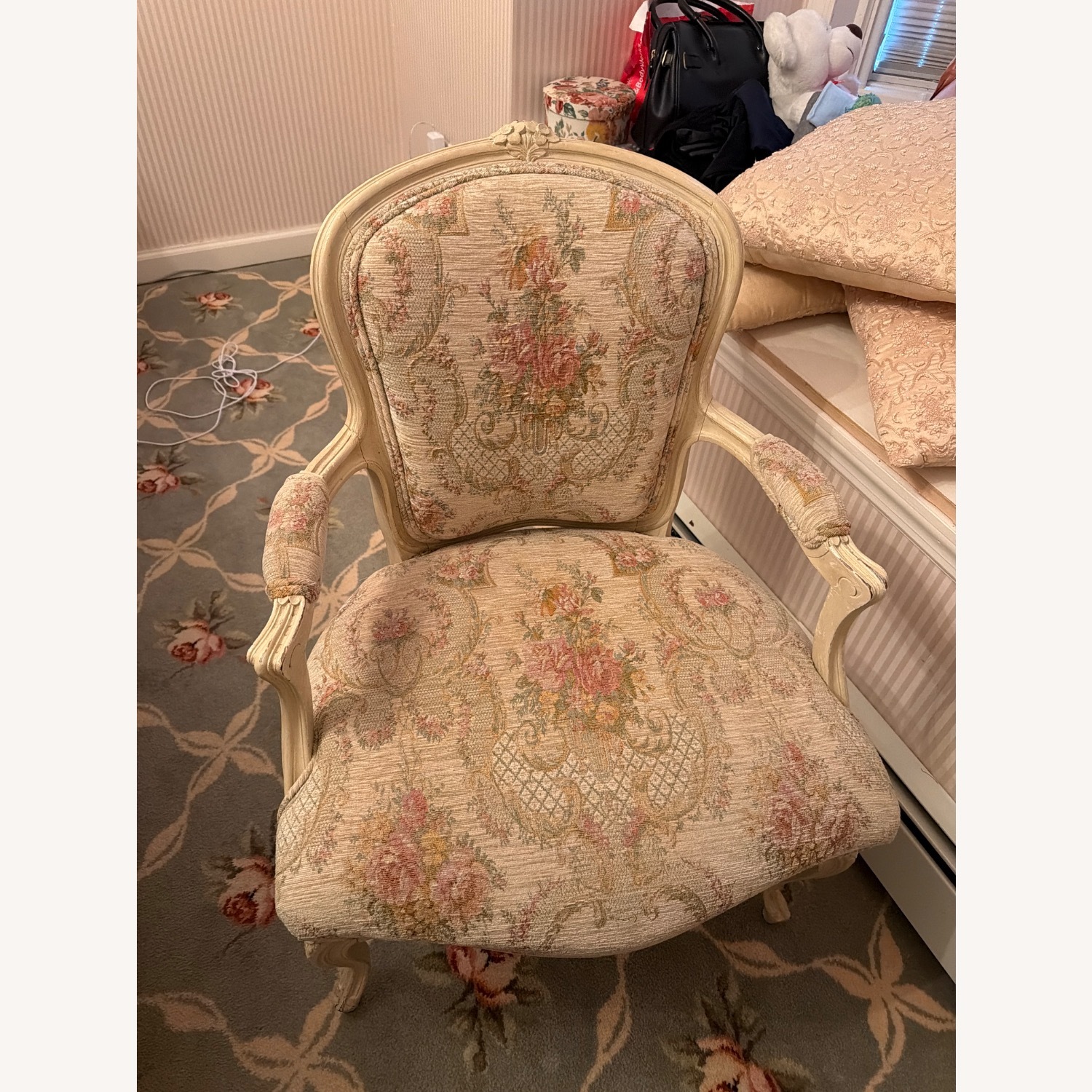 Shabby Chic Off White Desk - image-5