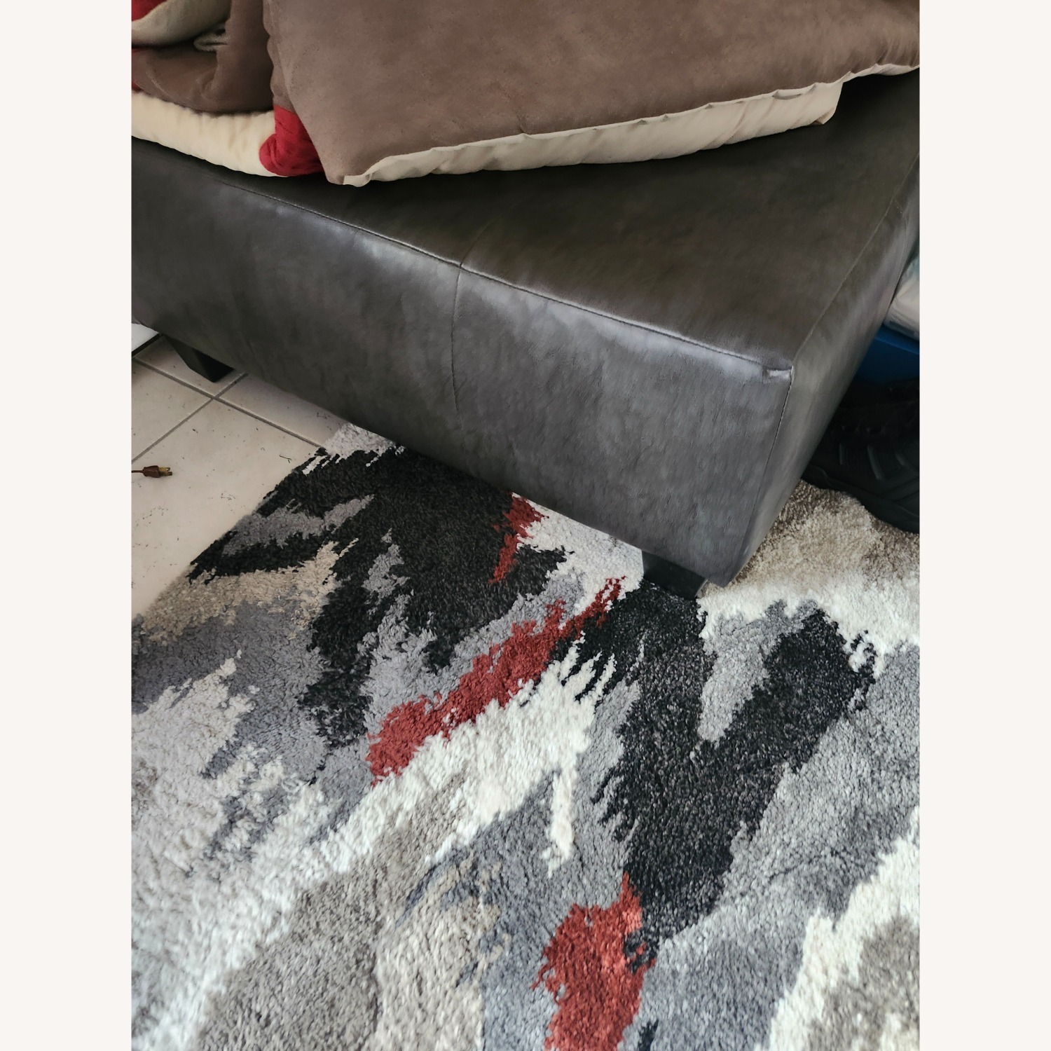 2 piece Sectional With Ottoman - image-1