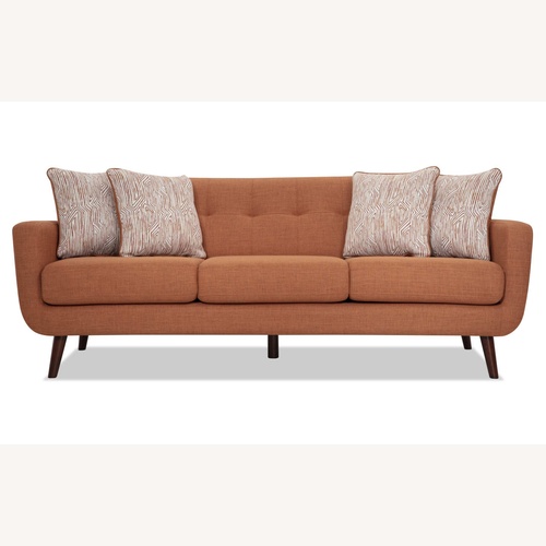 Used Bob's Furniture Bettie Russet 86'' Sofa for sale on AptDeco