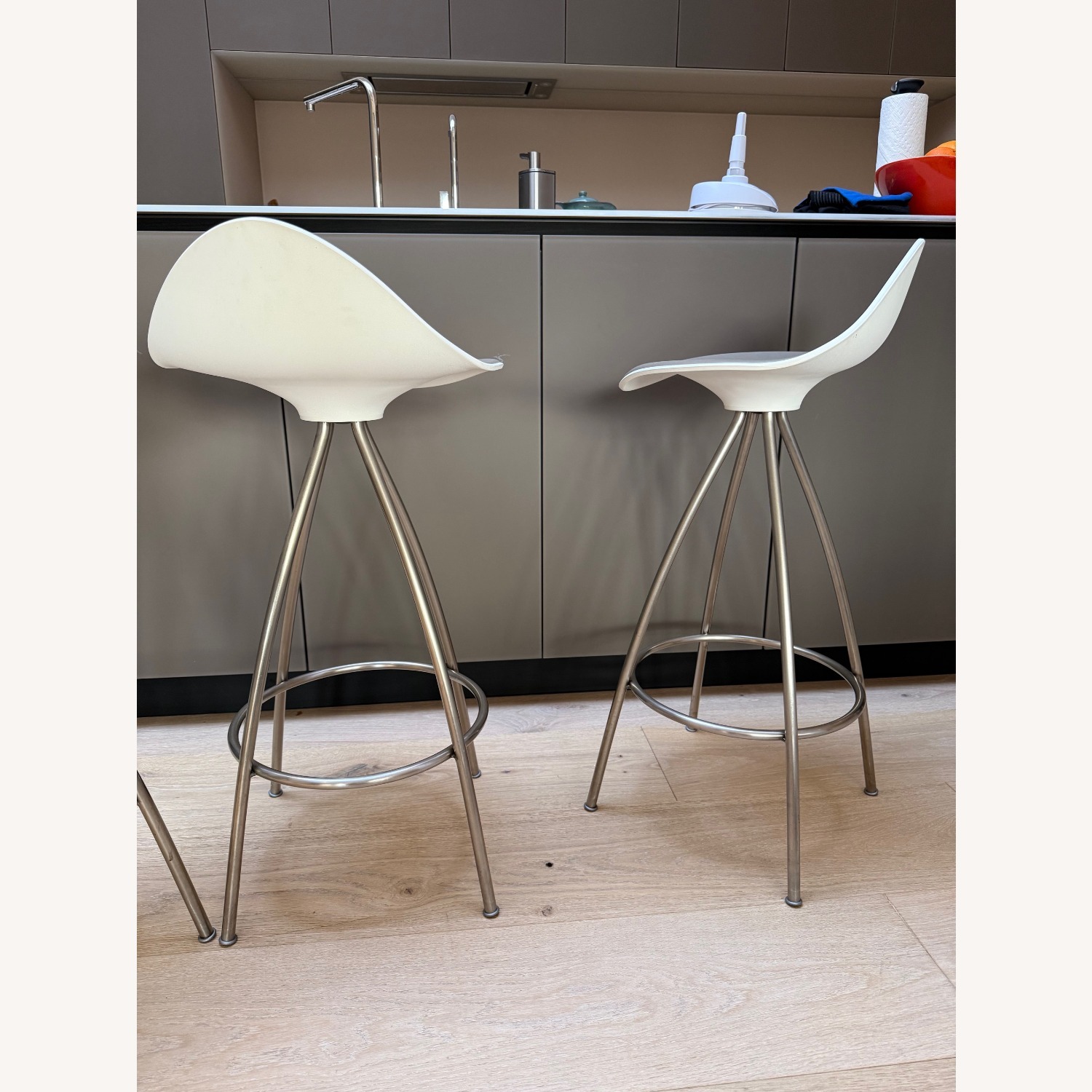 Design Within Reach Onda Barstools, Set of 3 - image-4