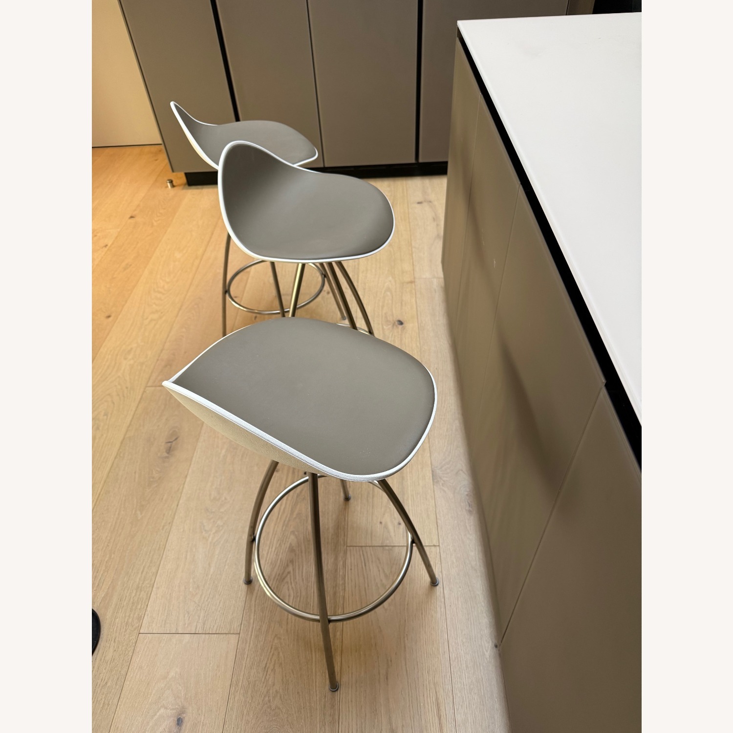 Design Within Reach Onda Barstools, Set of 3 - image-3
