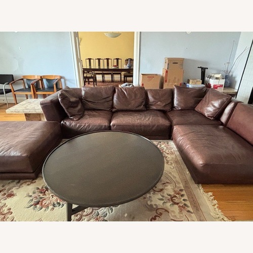 Used Swan & Swanstone Dark Brown 3+ Seater Sofa for sale on AptDeco