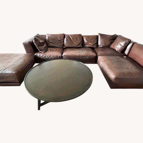 Used Swan & Swanstone Dark Brown 3+ Seater Sofa for sale on AptDeco