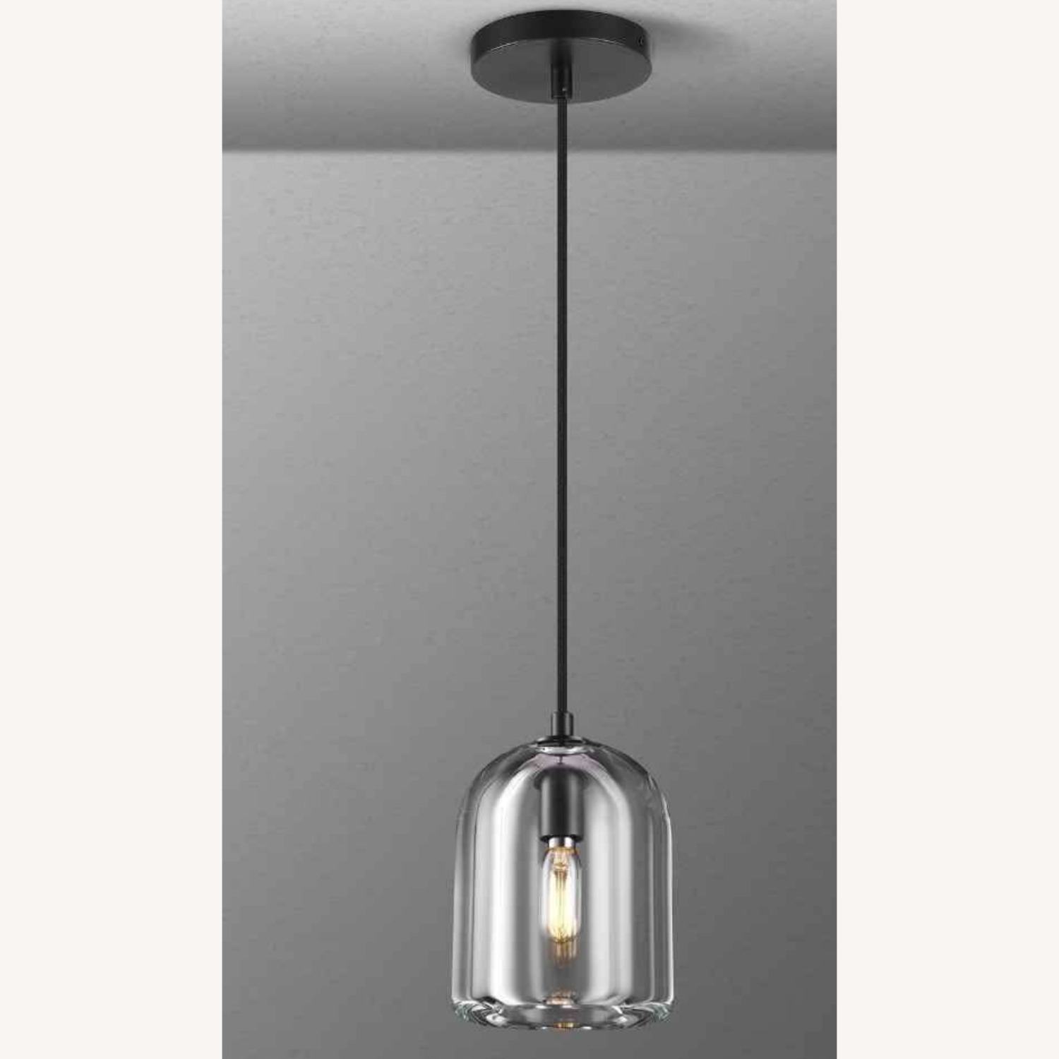 Black Ceiling Lamp - image-0