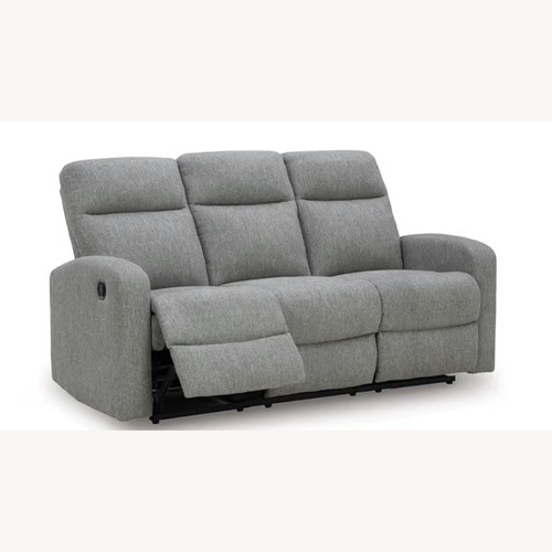 Used Light Gray Fabric 3+ Seater Sofa for sale on AptDeco