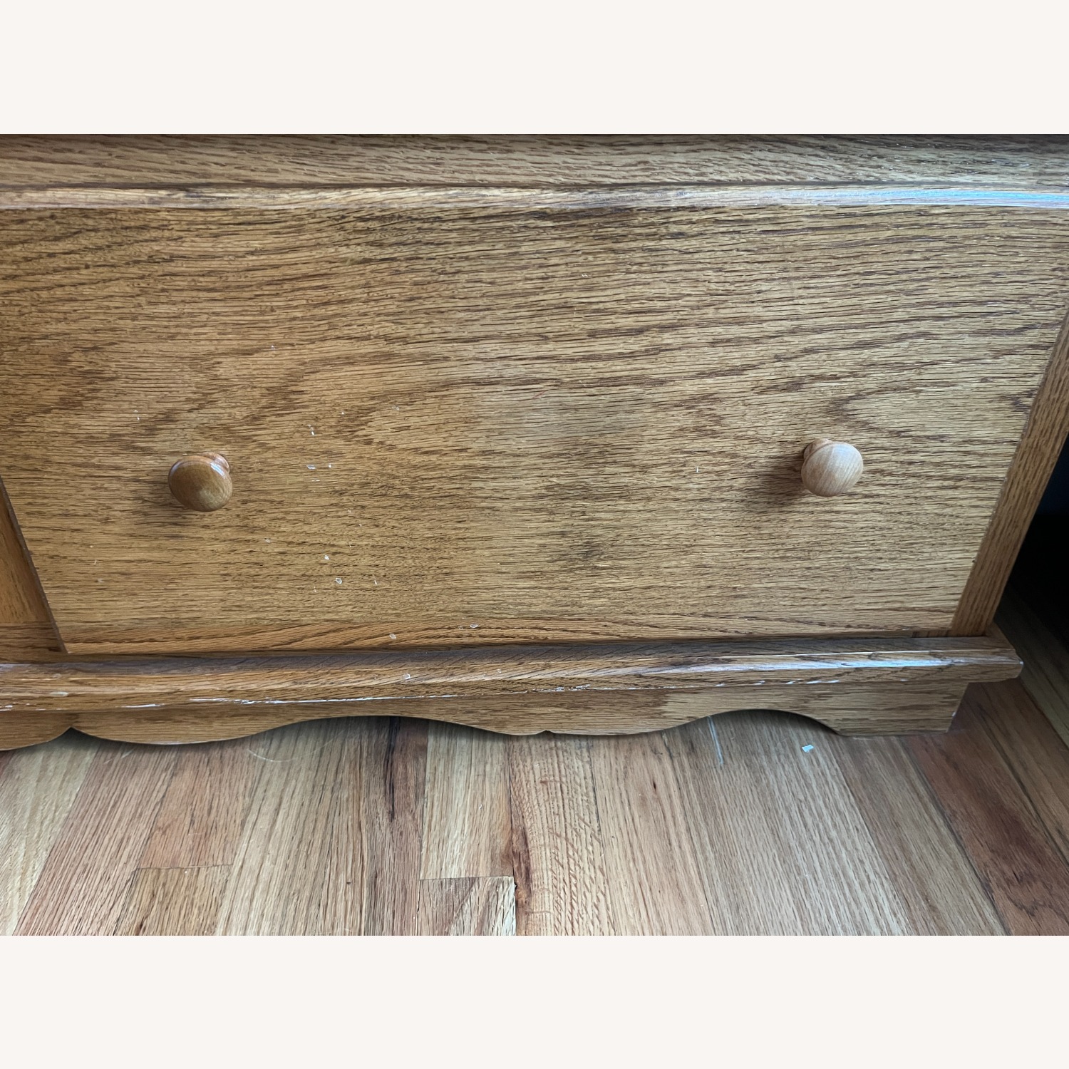 Light Brown Wood Dresser - image-2