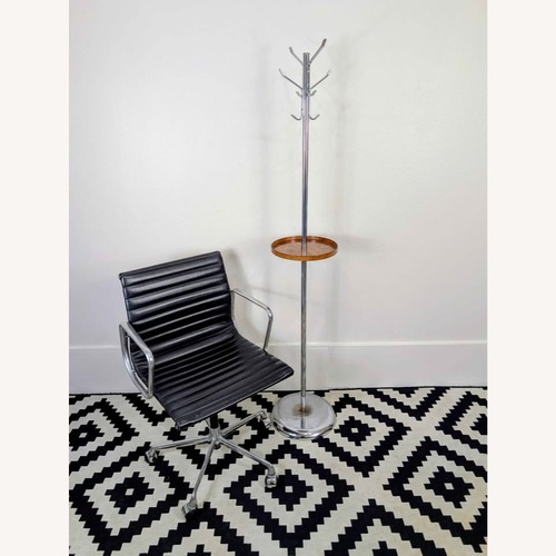 Used MCM Chrome & Rosewood Coat Rack Hanger for sale on AptDeco