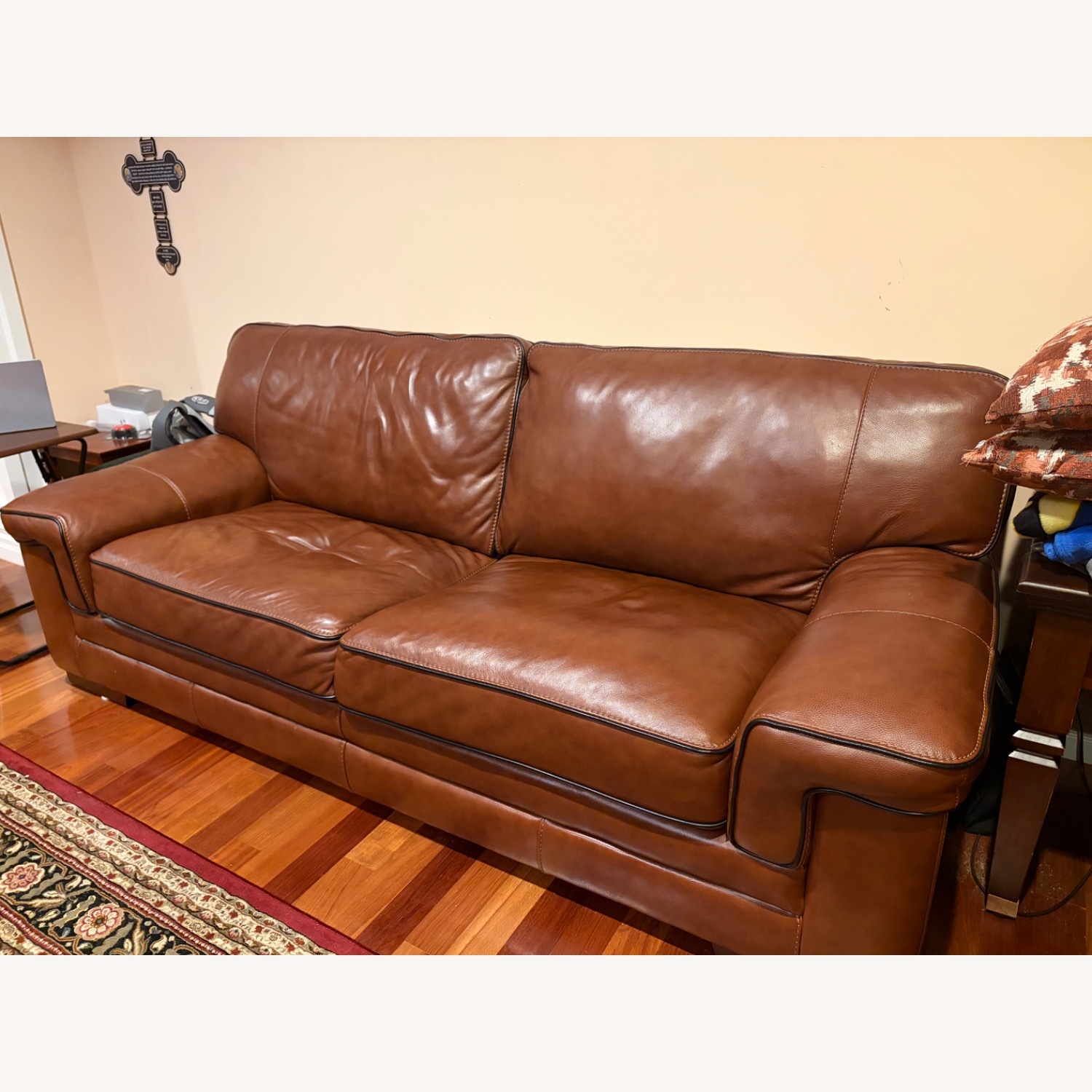 Myar's Myars Leather Sofa - image-3