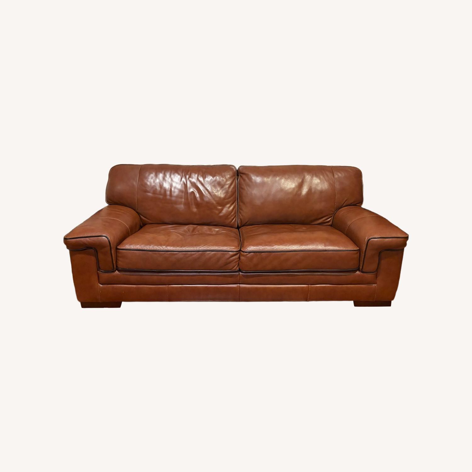 Myar's Myars Leather Sofa - image-0