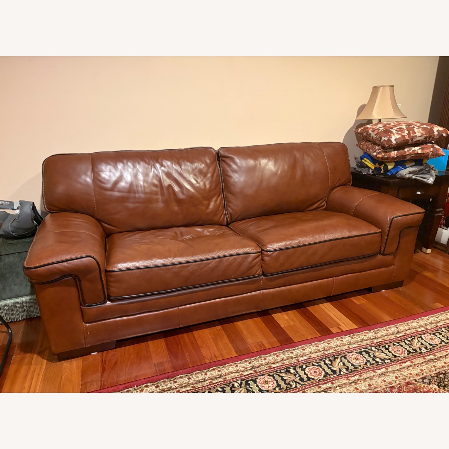 Myar's Myars Leather Sofa - image-2