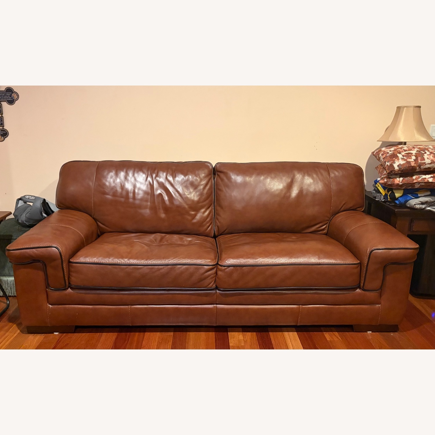 Myar's Myars Leather Sofa - image-1