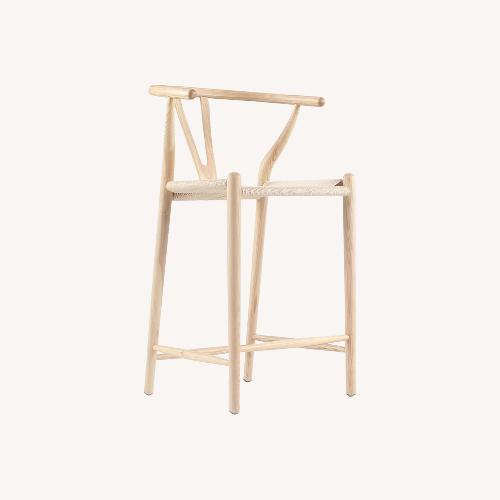 Used Wishbone Counter Chairs  for sale on AptDeco