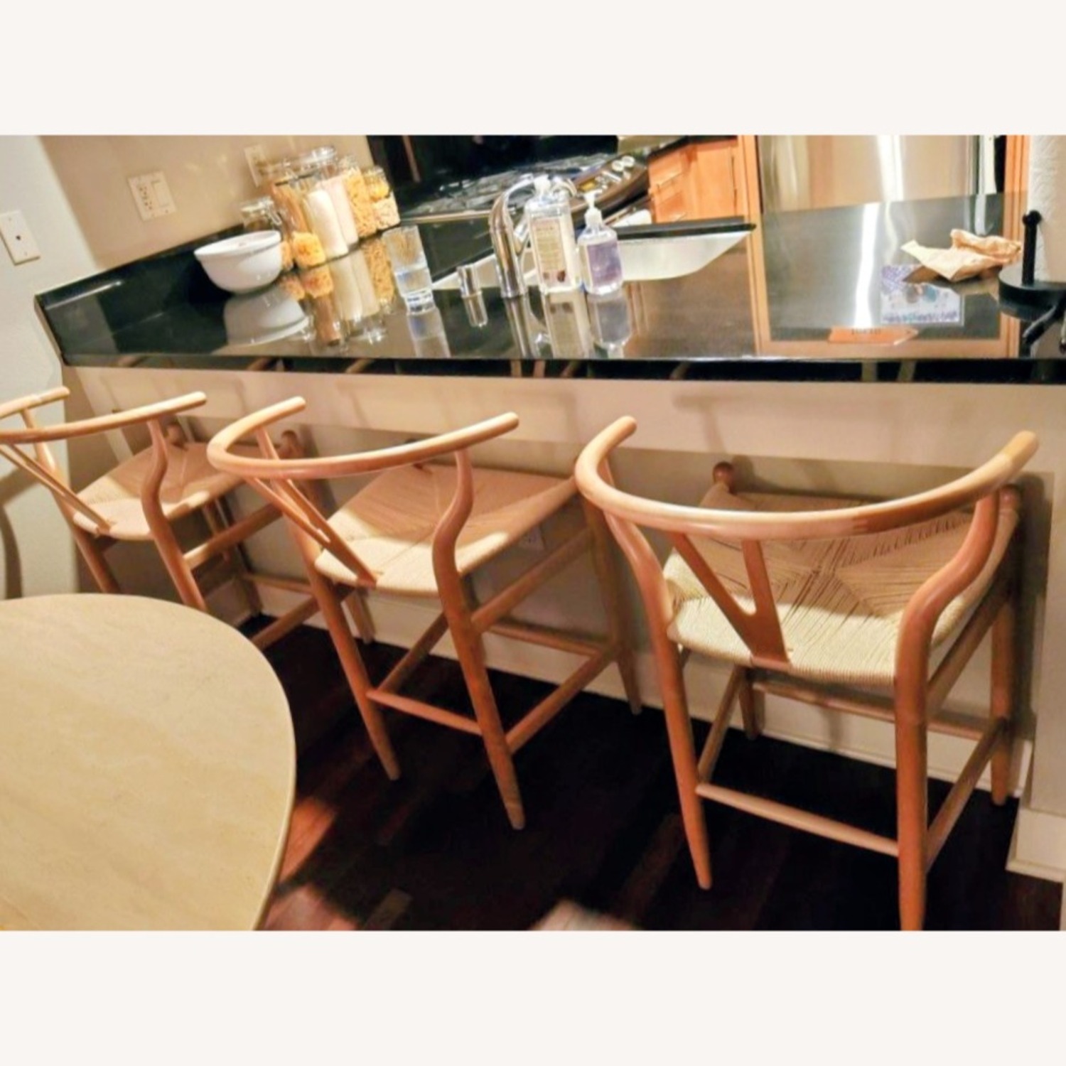 Wishbone Counter Chairs  - image-1