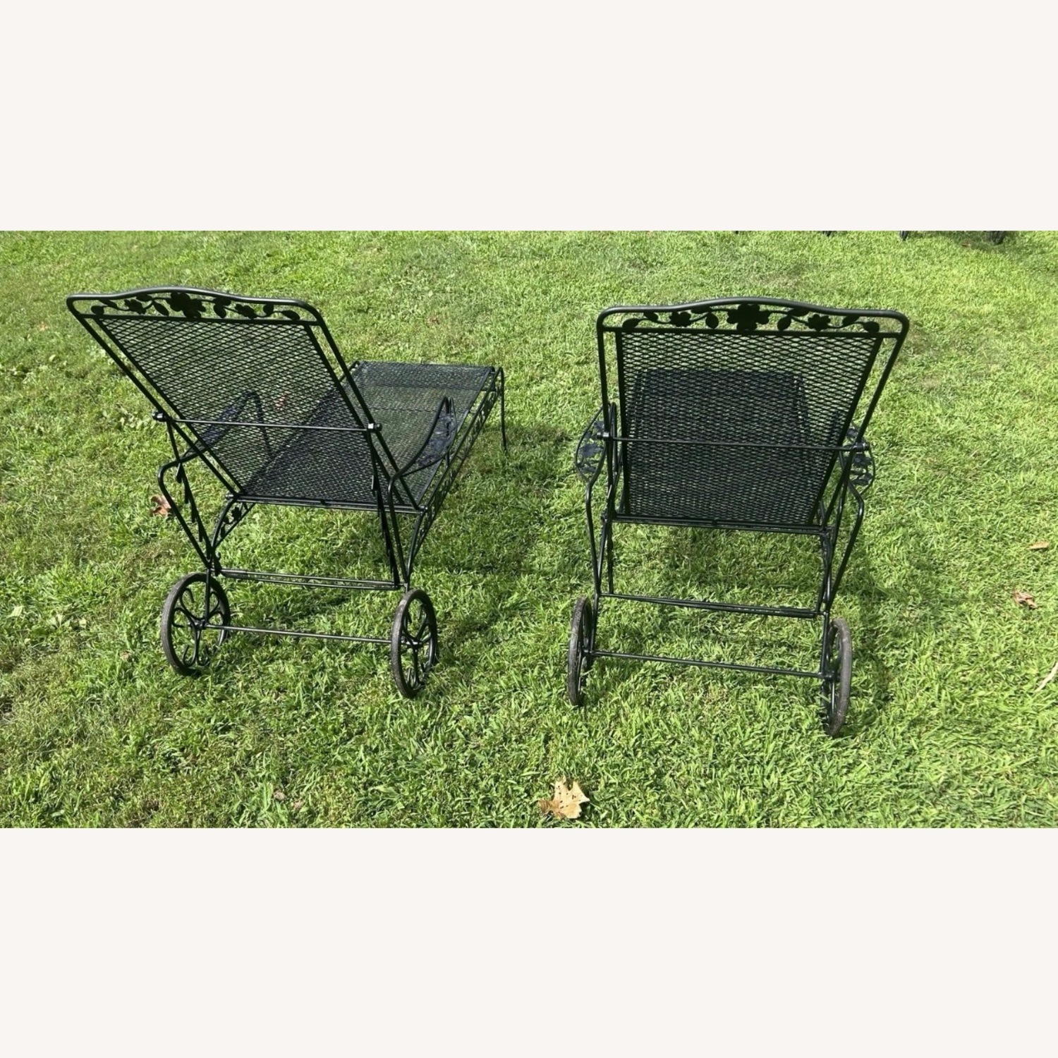 Vintage Pair Of Woodard Loungers - image-3
