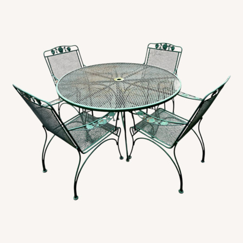Used Woodard Furniture Green Patio Furniture for sale on AptDeco