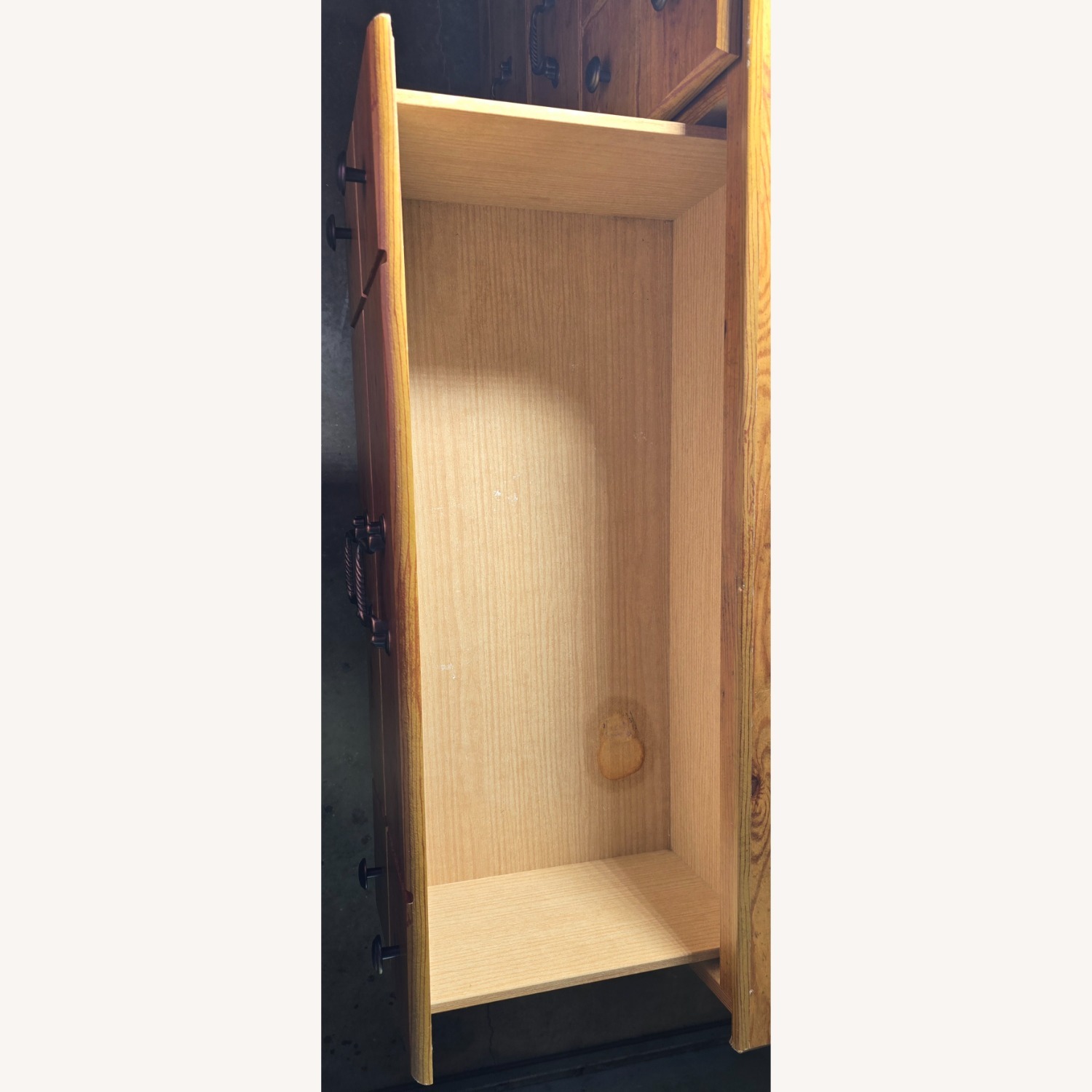 Ashley Furniture Light Brown Wood Dresser - image-3