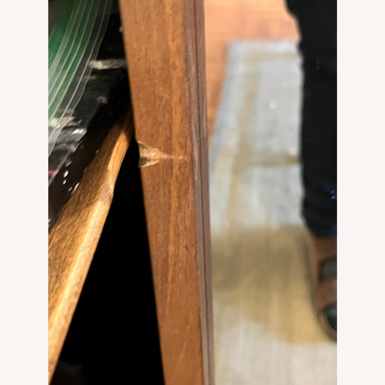 CB2 Reflection Wardrobe Dark Brown Wood Armoire - image-4