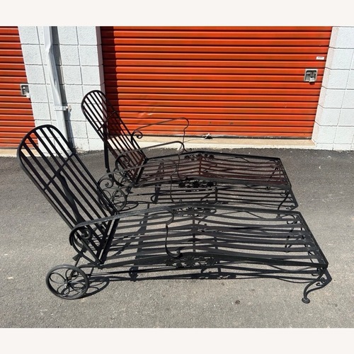 Used Pair Of Woodard Patio Loungers for sale on AptDeco