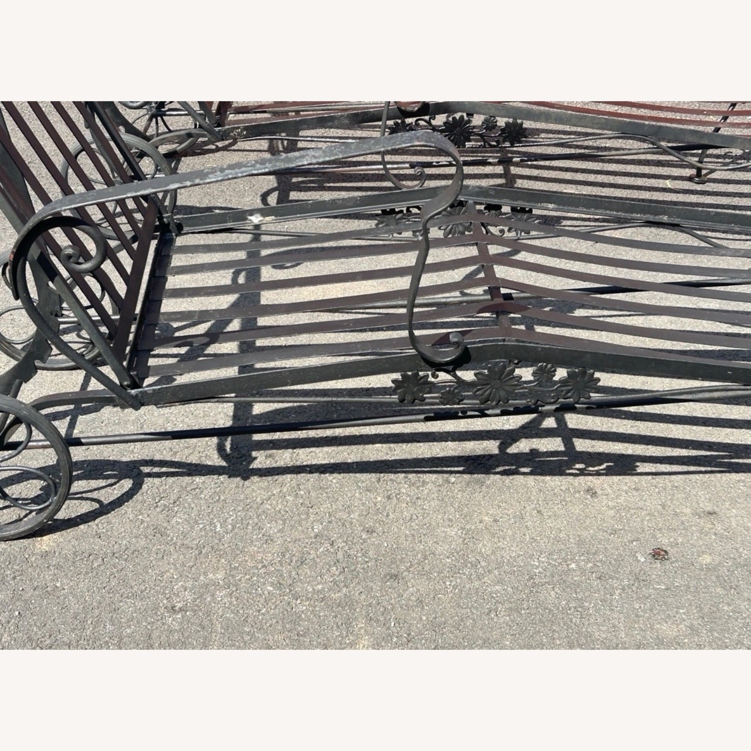 Pair Of Woodard Patio Loungers - image-2